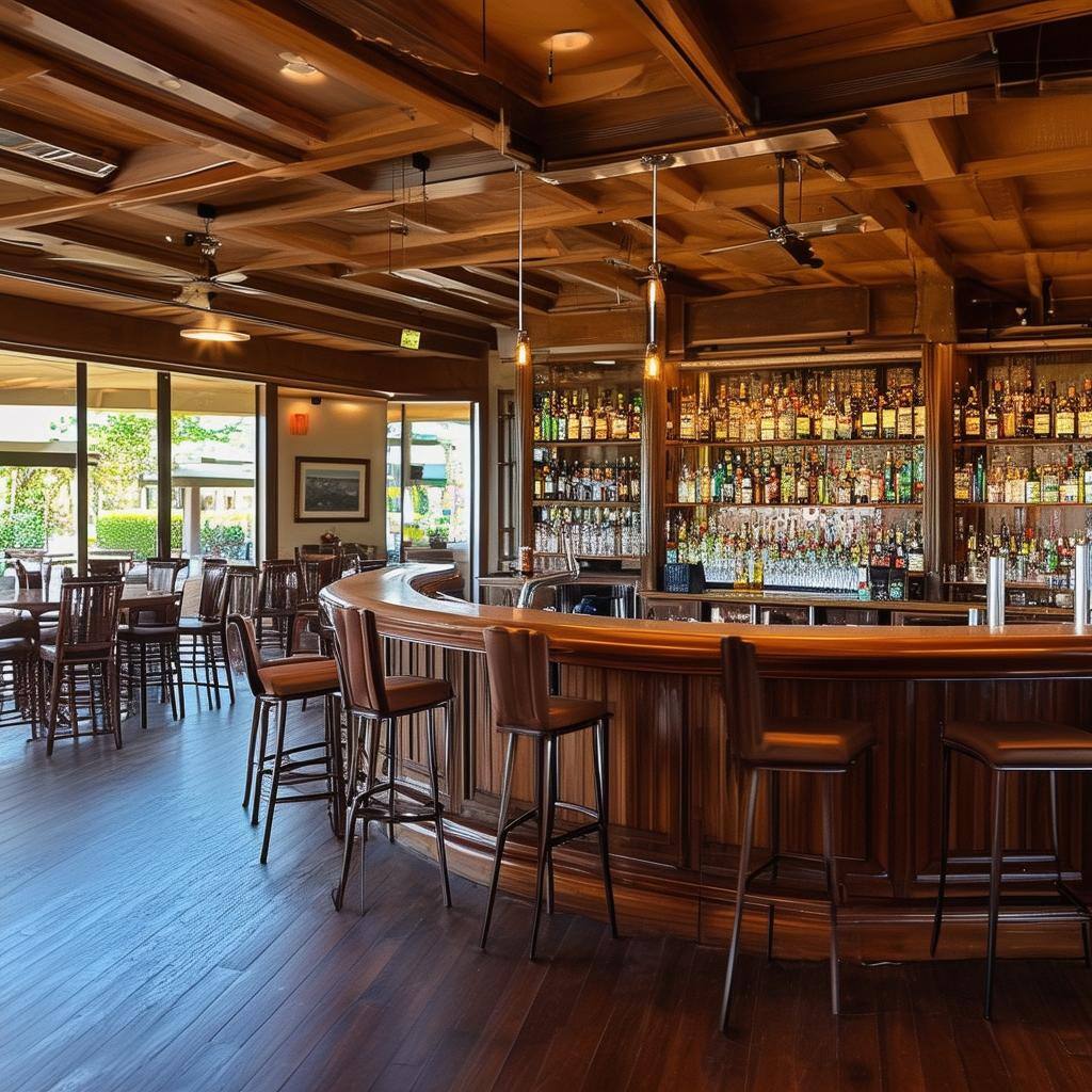clubhouse with bar